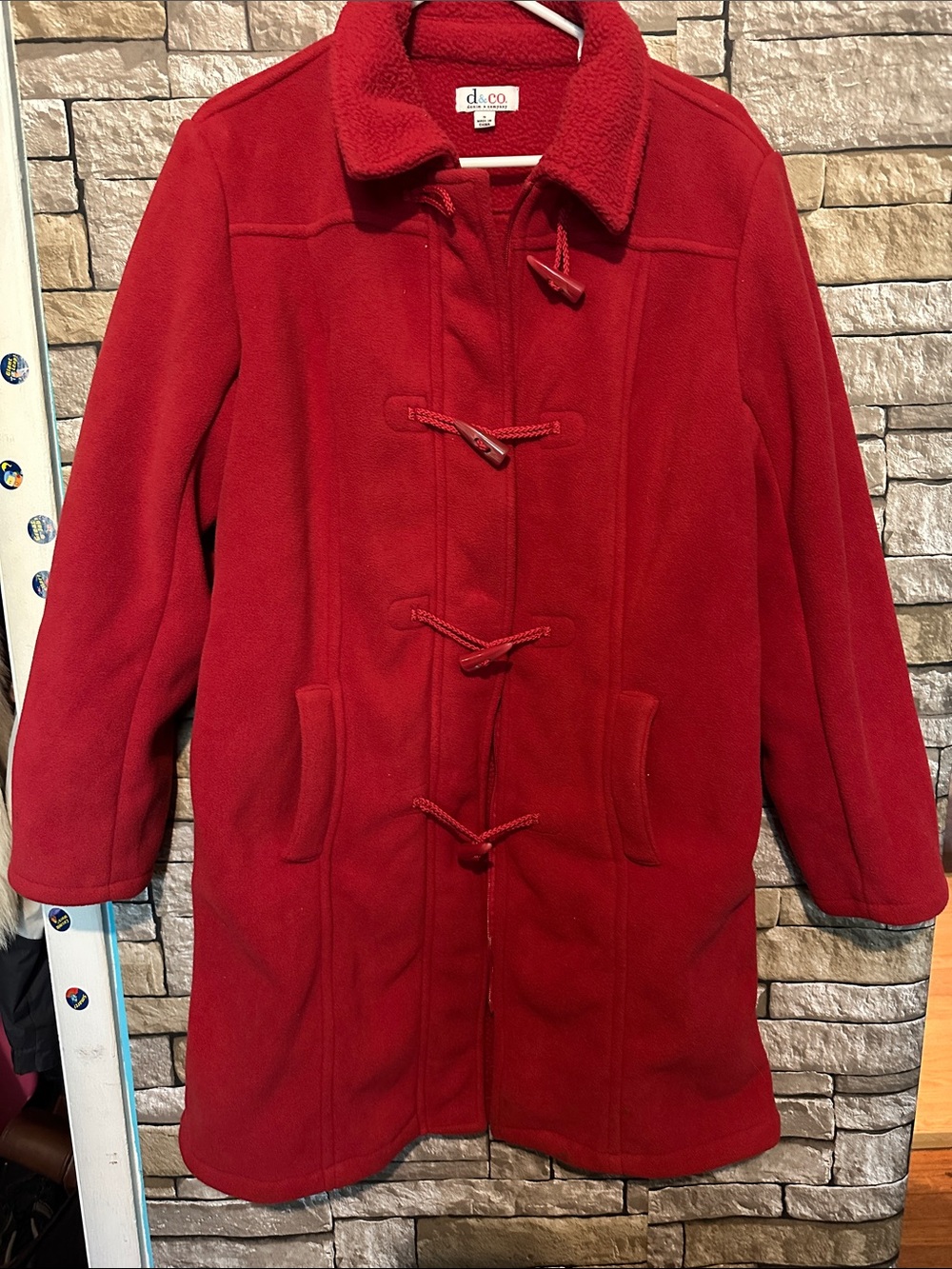 D & Co Red Coat